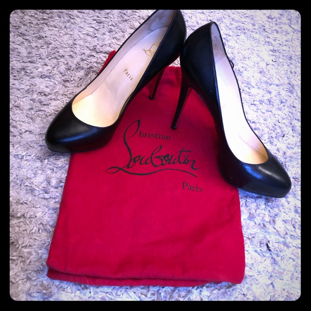 Christian Louboutin classic black heels
